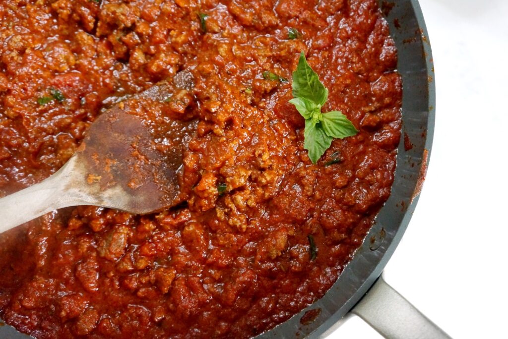 Hearty Tomato Meat Sauce