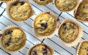 Grain free blackberry muffins