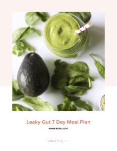 Leaky Gut Meal Plan